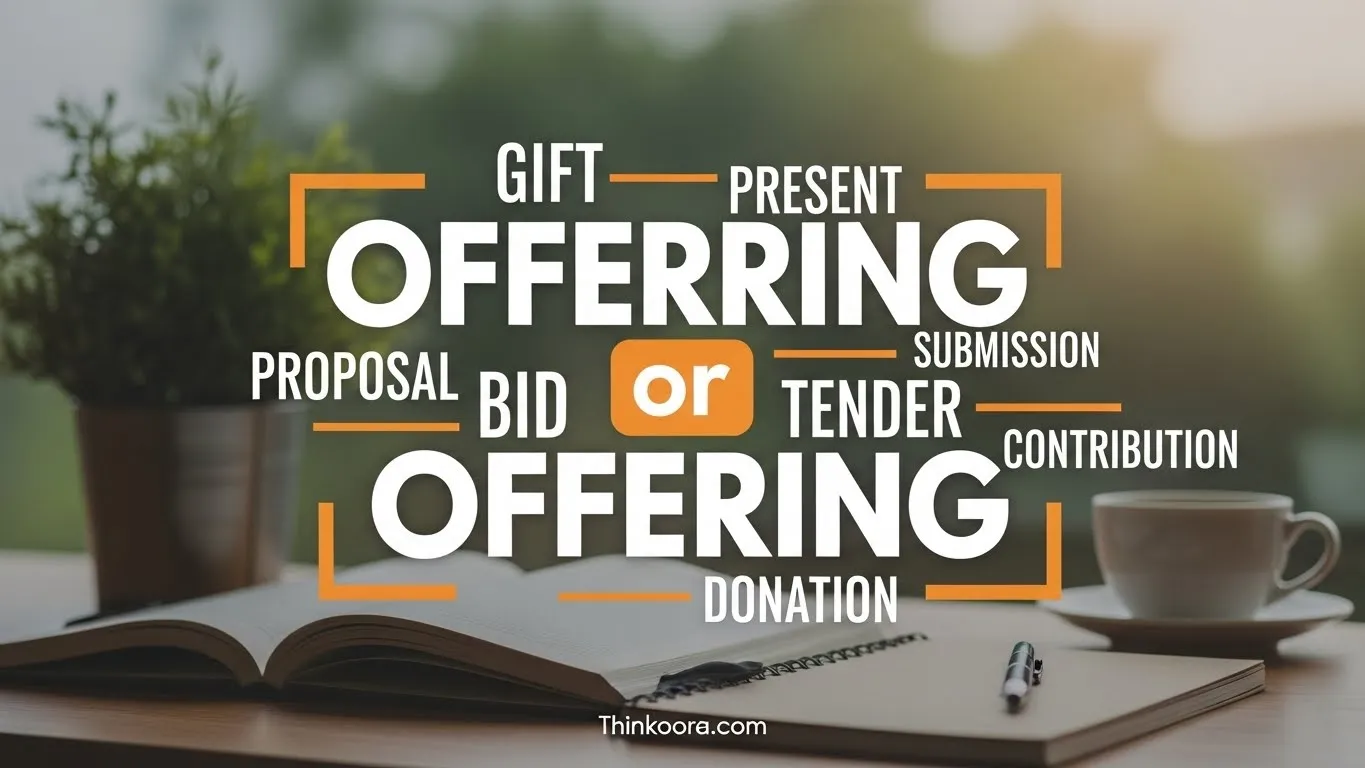 Offerring or Offering