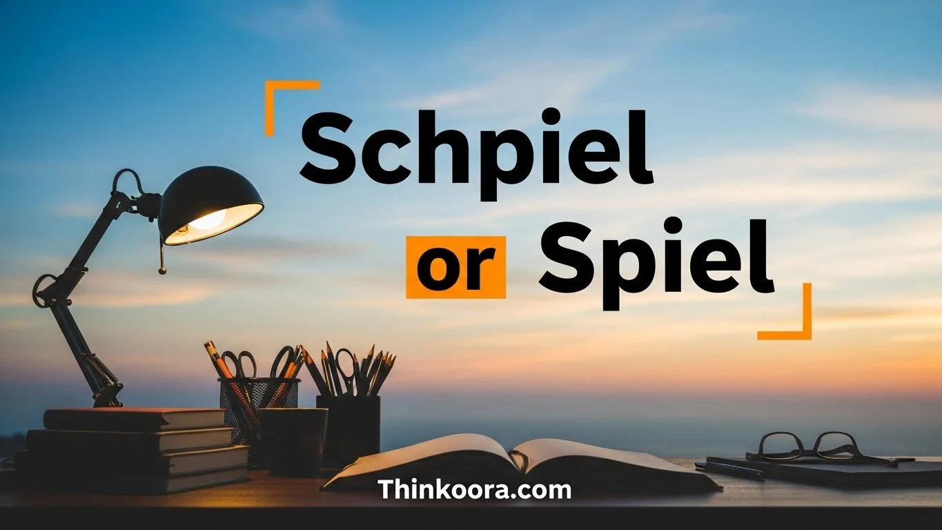 Schpiel or Spiel