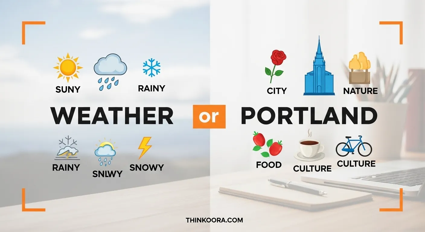 Weather or Portland