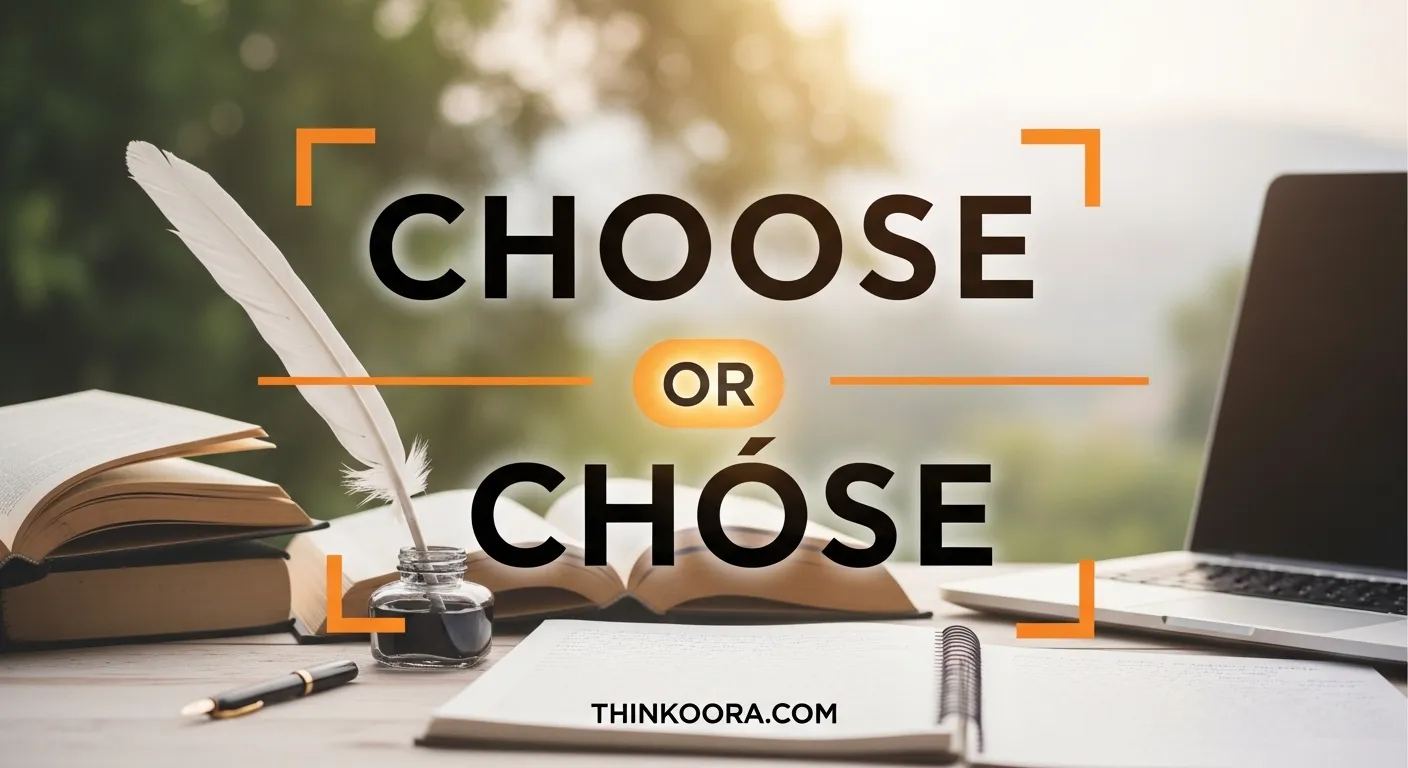 Choose or Chose