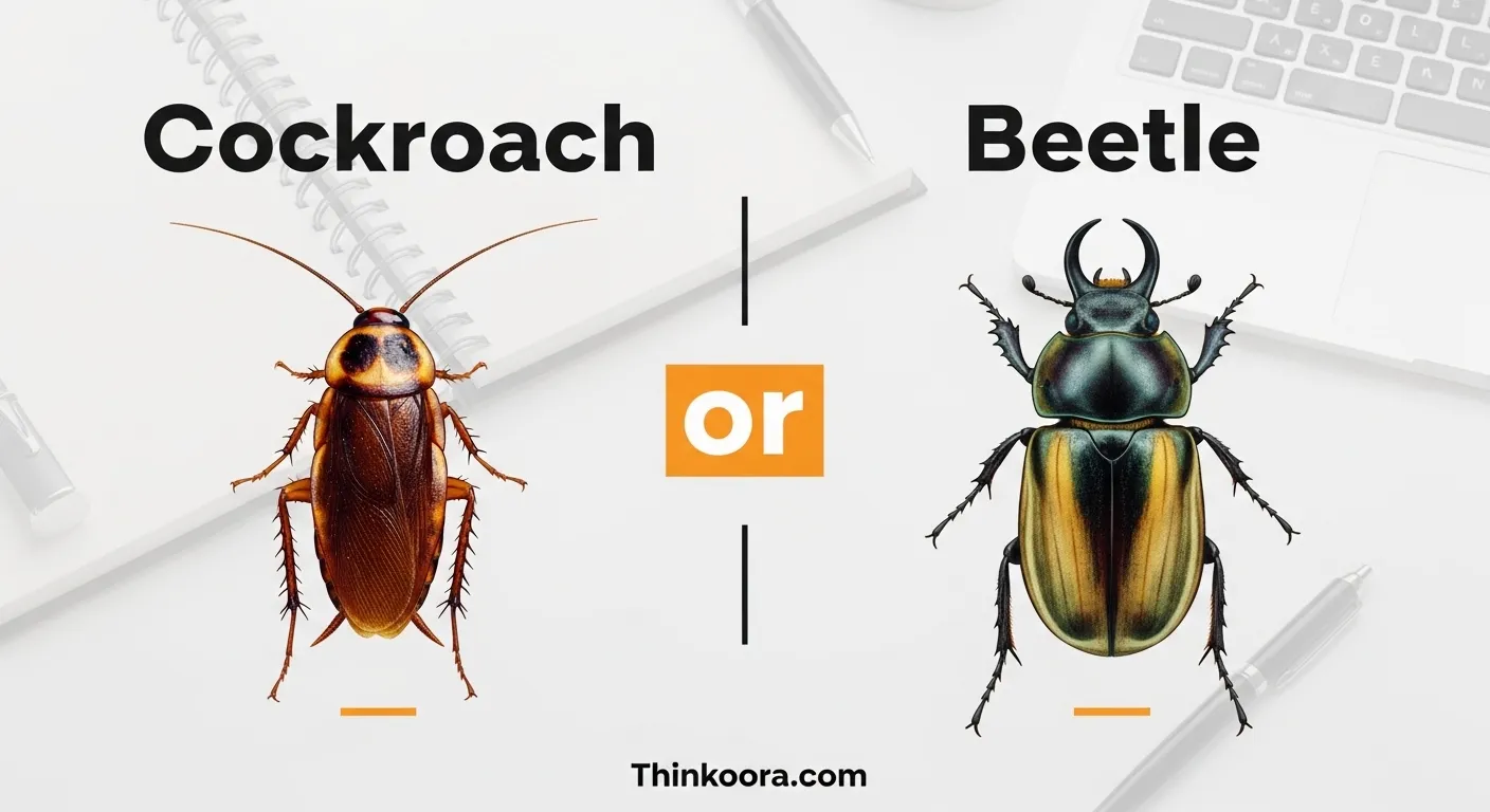 Cockroach or Beetle
