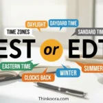 EST or EDT