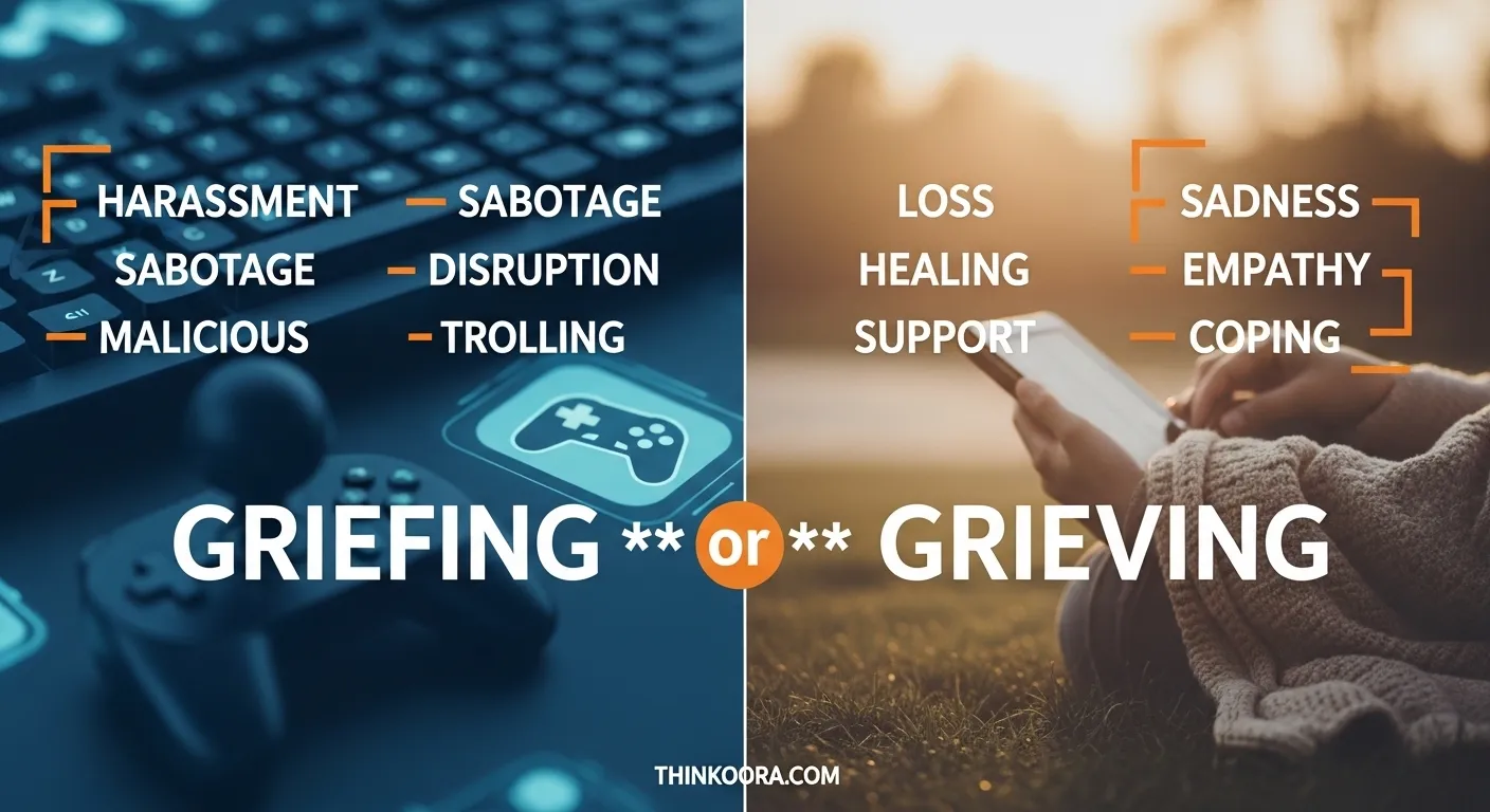 Griefing or Grieving