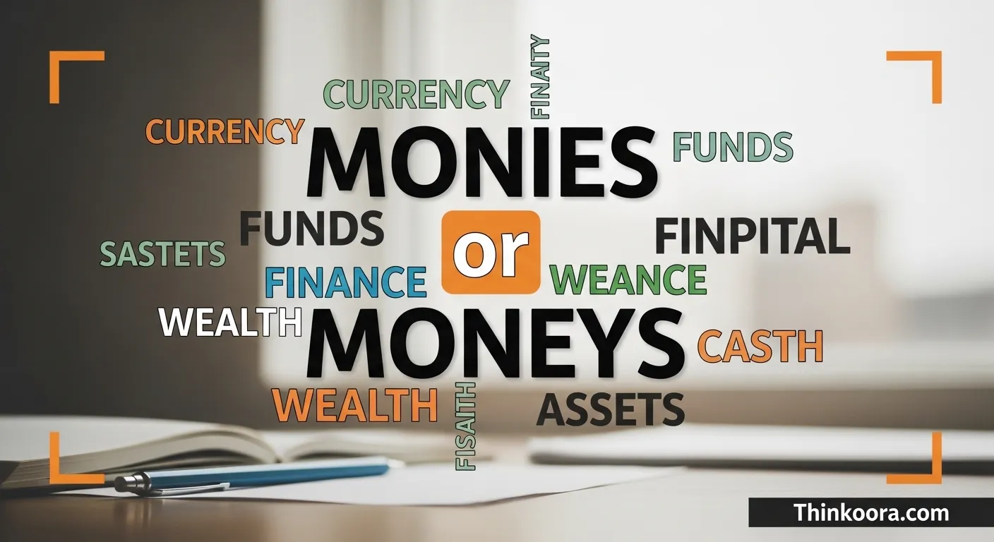 Monies or Moneys