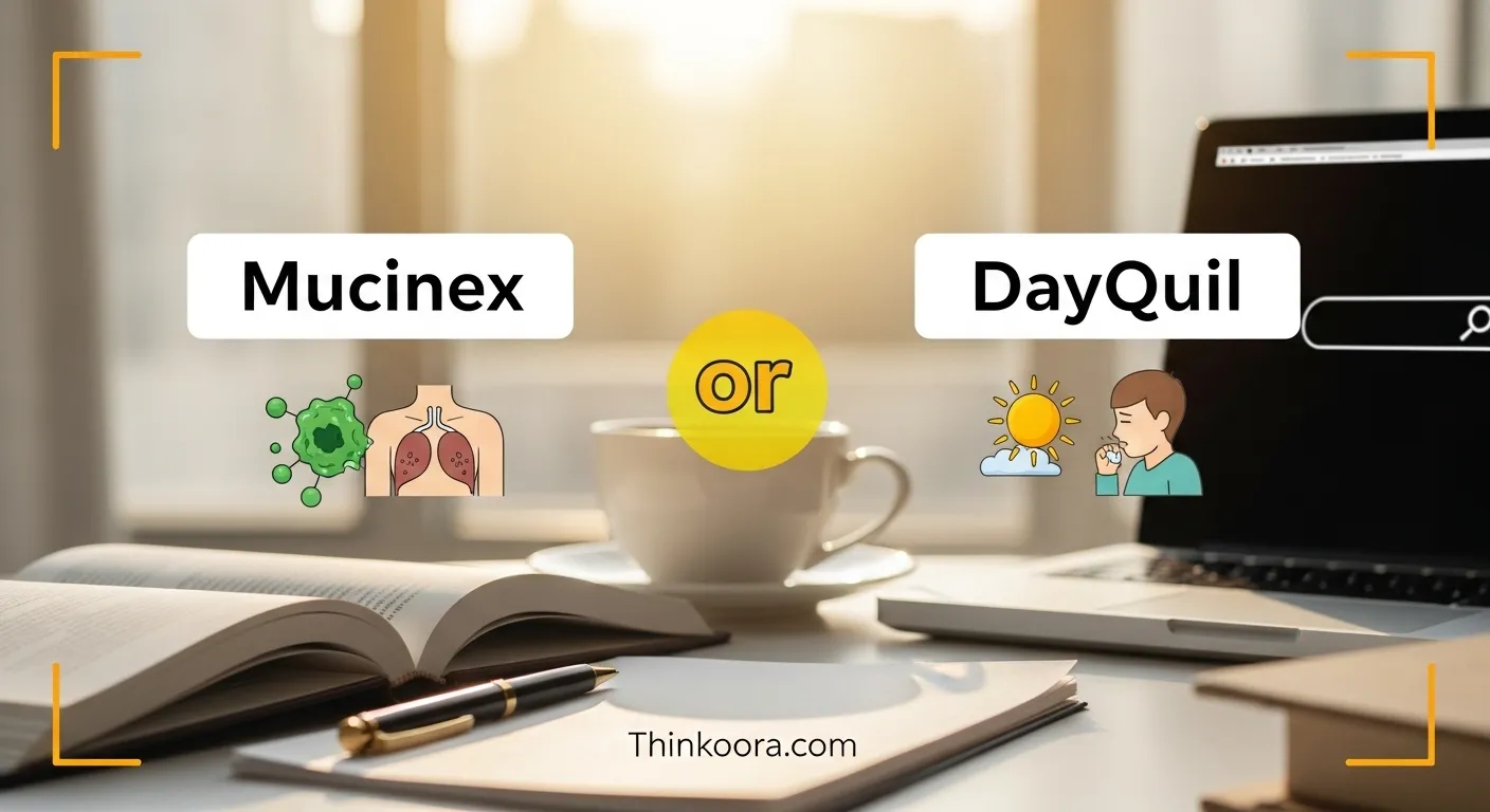 Mucinex or DayQuil