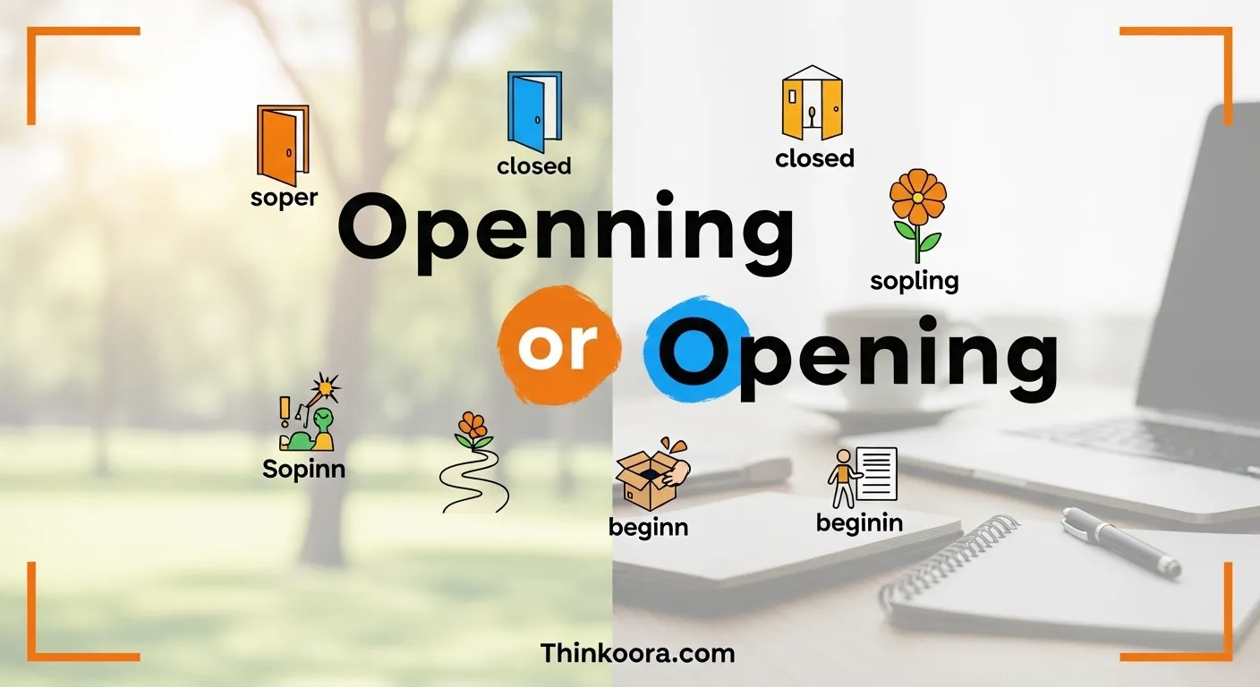 Openning or Opening