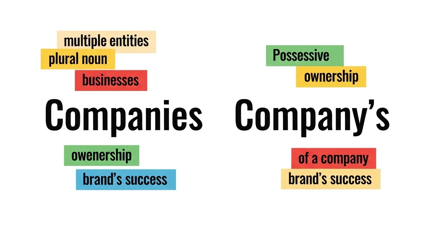 Companies or Company's