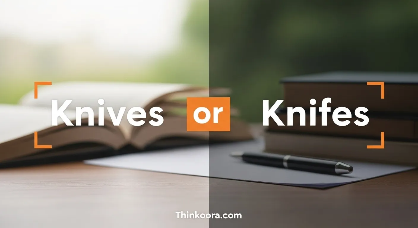 Knives or Knifes