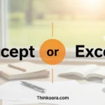 Accept or Except