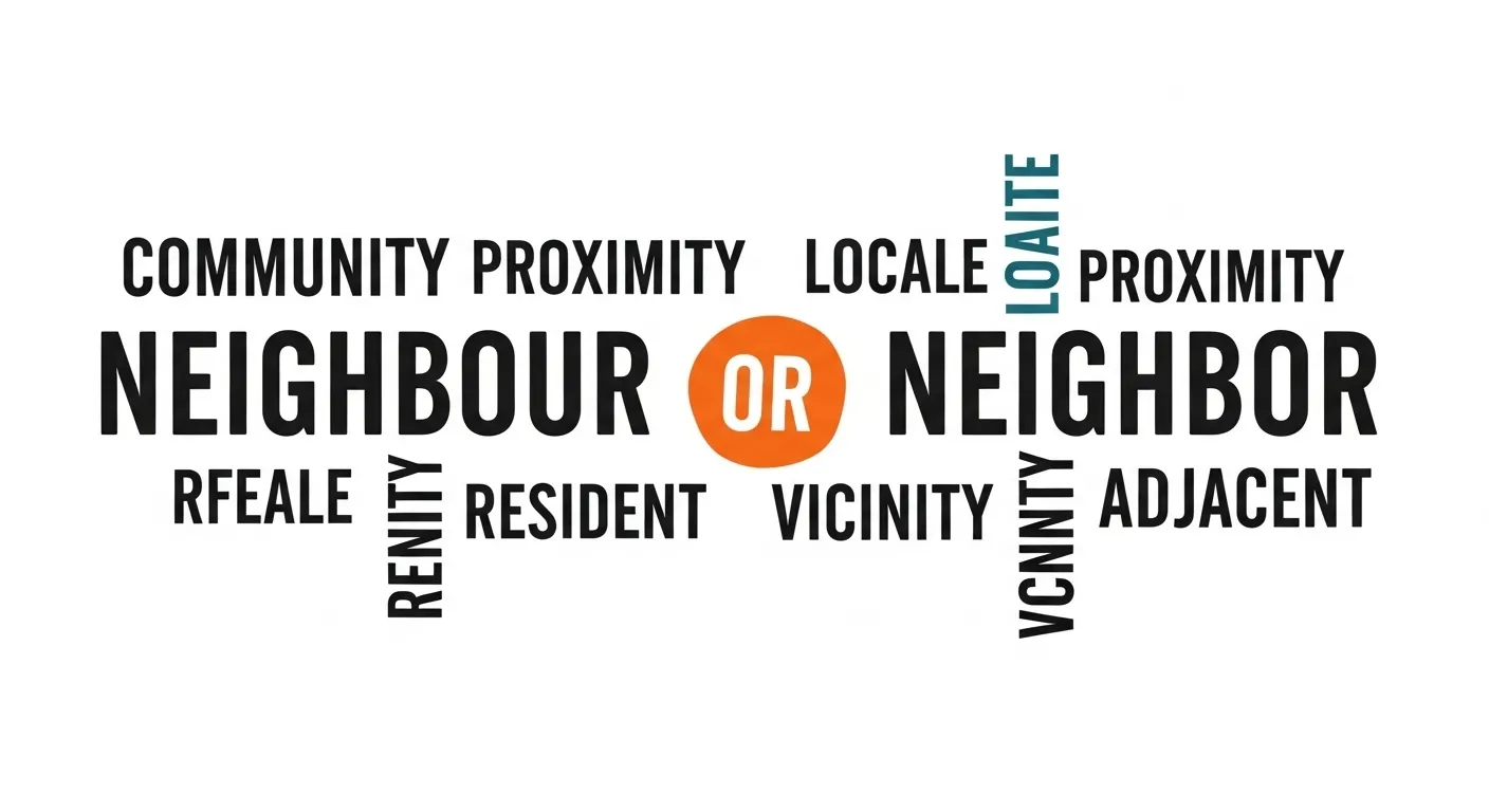 Neighbour or Neighbor