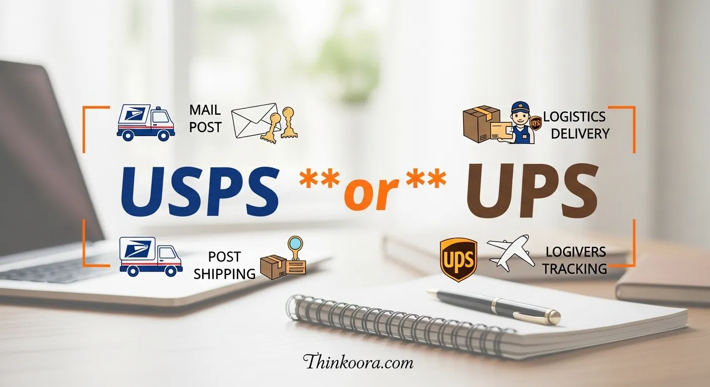 USPS or UPS
