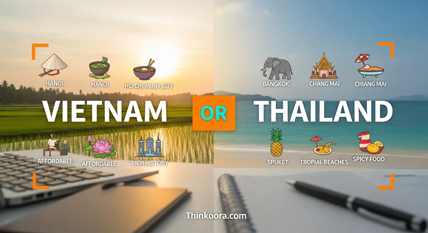 Vietnam or Thailand